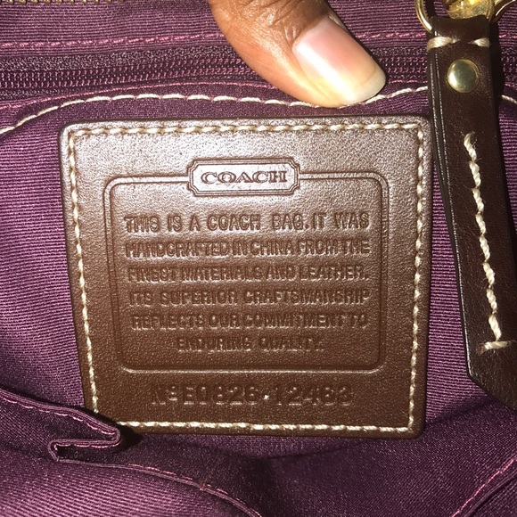 Authentic coach purse - Picture 6 of 6